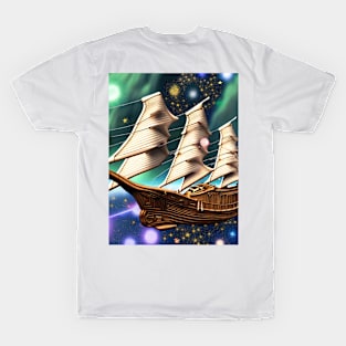 Fantasy Spacefaring Ship T-Shirt